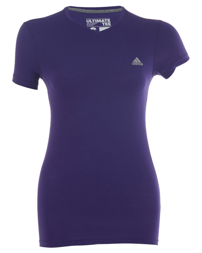 ADIDAS Ultimate Short Sleeve V-Neck Tee - STYLE - Z40109