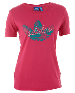Adidas Script Logo Tee Womens Style : F80760