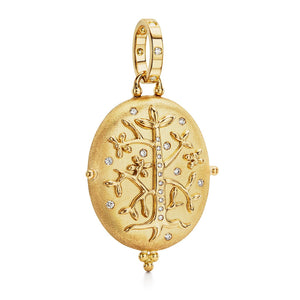 18K Tree of Life Locket